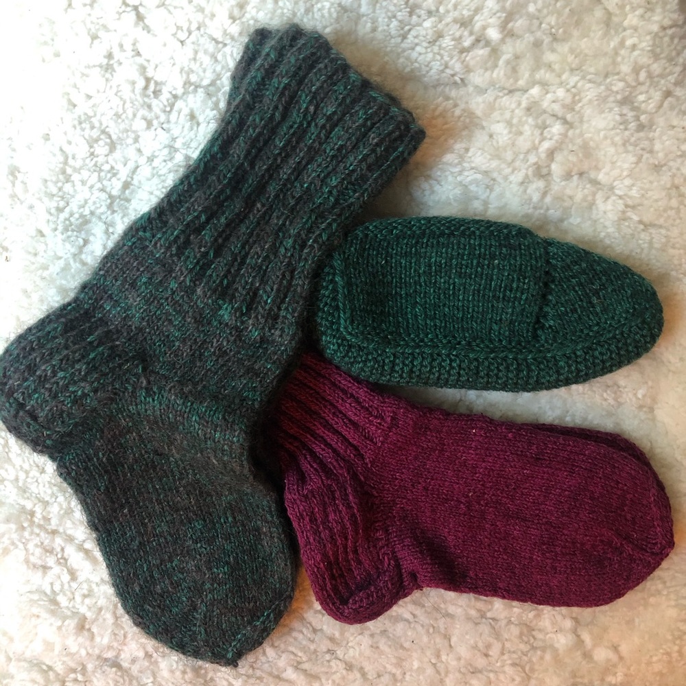 HandMade wool booties - Picture 4 of 6